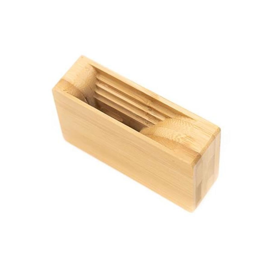 Wooden mobile stand from Nitezi