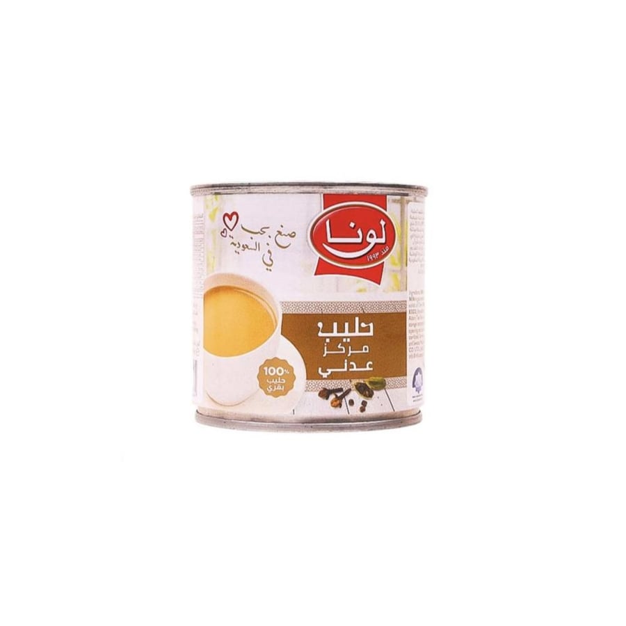 حليب مبخر لونا عدني
