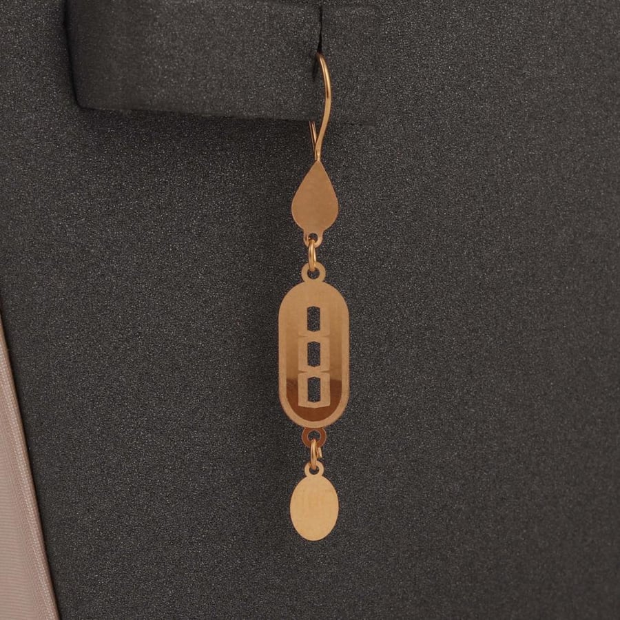 طقم ذهب مبروم أربع أدوار
