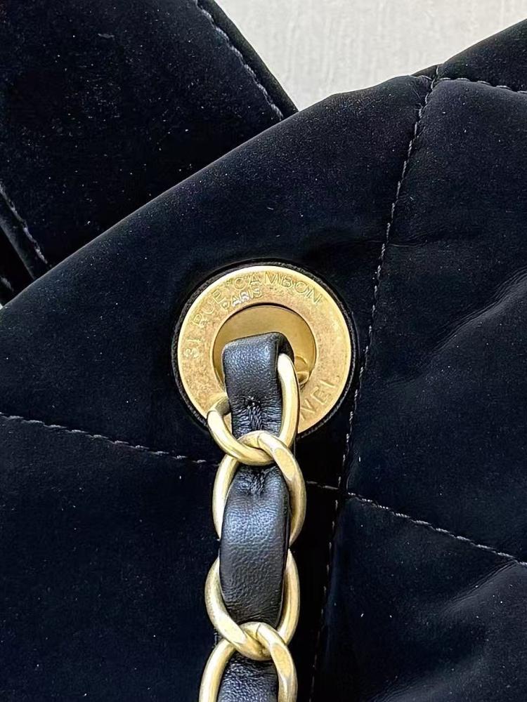 Chanel Bow-Shaped Nylon Shoulder Bag