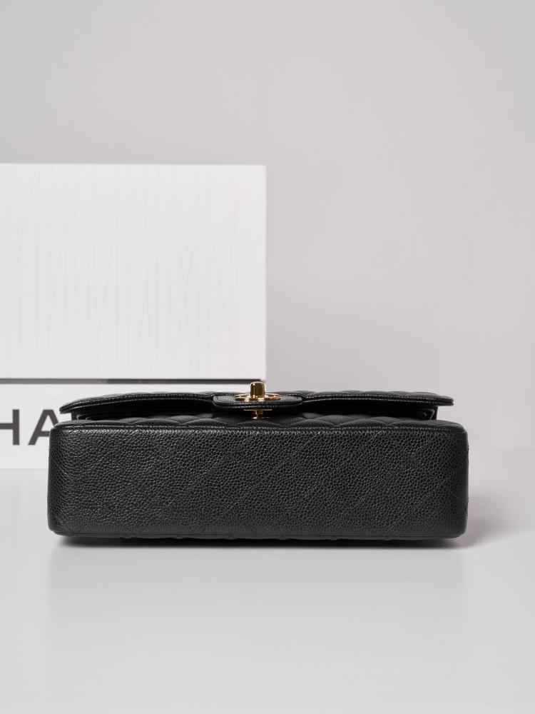 Chanel Classic Flap Bag – Black Caviar Leather