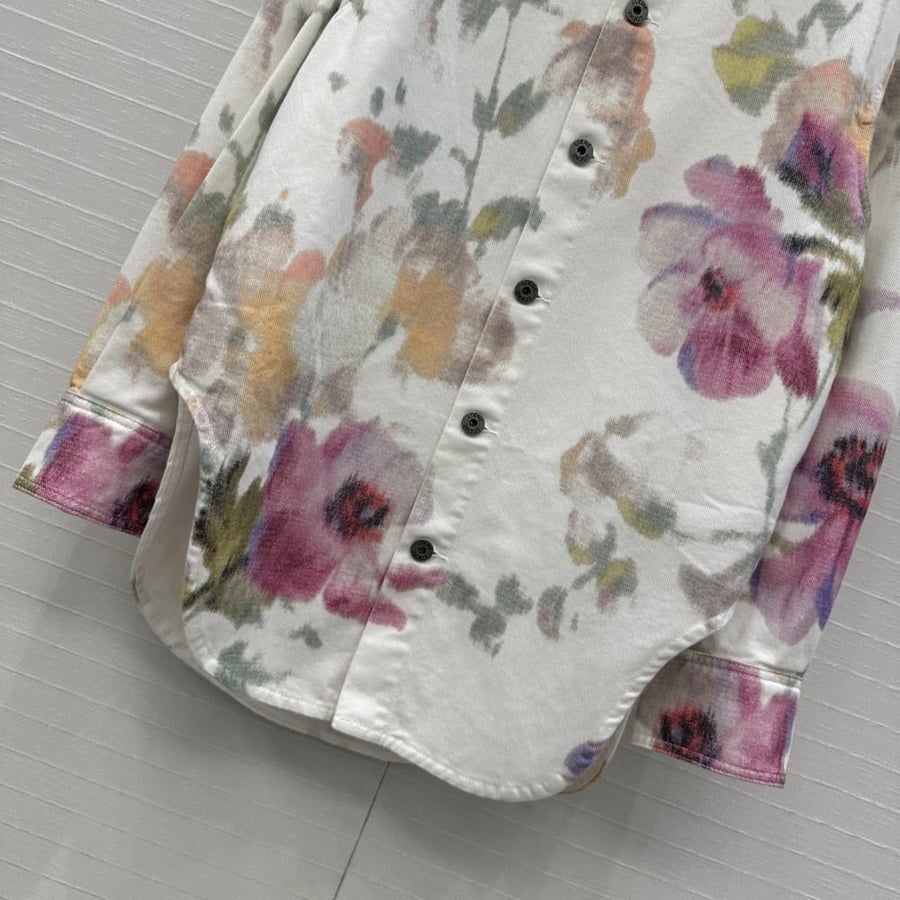 Loewe Watercolor Floral Overshirt