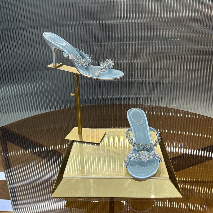 Rene Caovilla stiletto sandals / صندل رينيه كافوفيلا