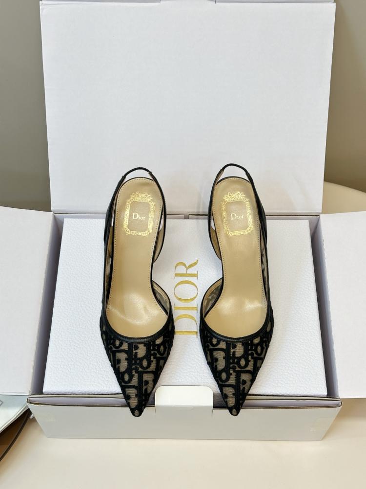Dior Adiorable slingback pumps 8.5cm / كعب ديور أديورابل