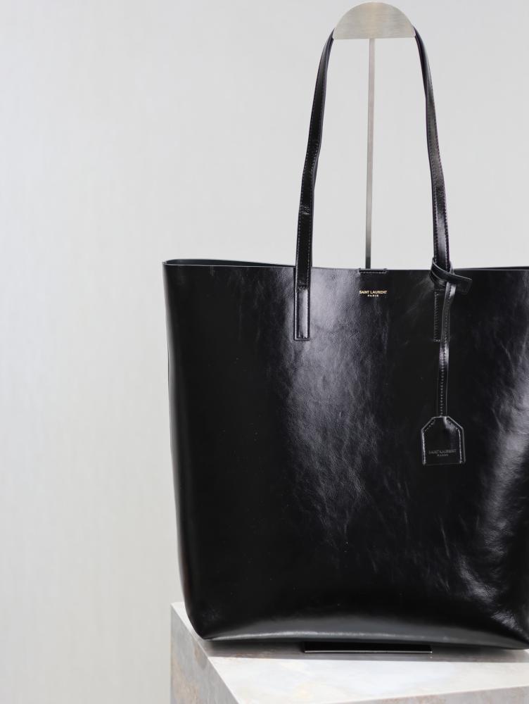 Saint Laurent Leather Tote Bag