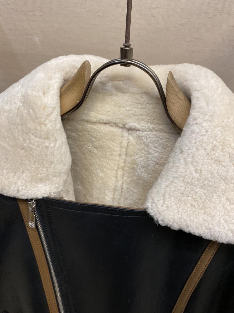Loewe leather coat