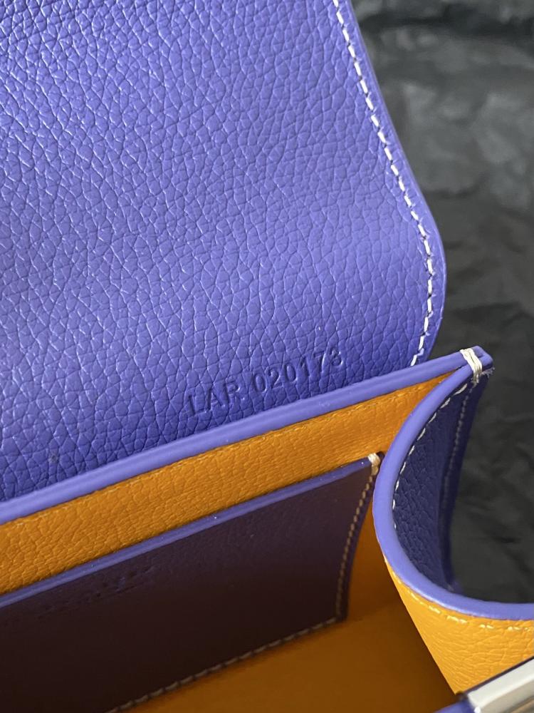 Goyard Saïgon Structuré Nano Bag / حقيبة جويارد سايغون ستركتشر نانو 14.5سم