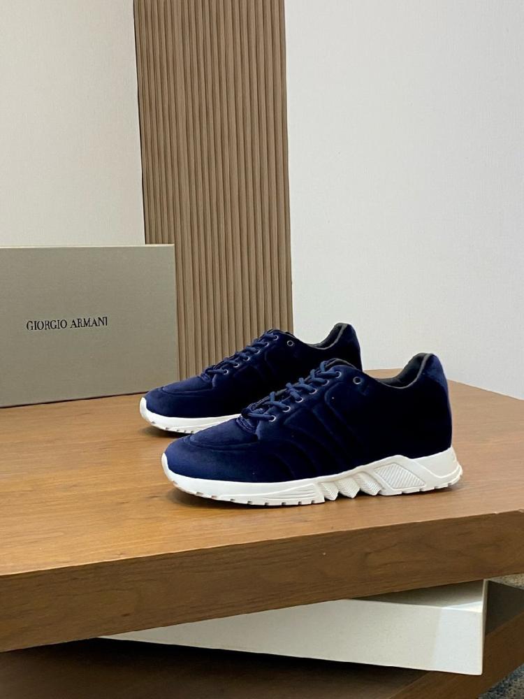 Giorgio Armani Suede Sneakers