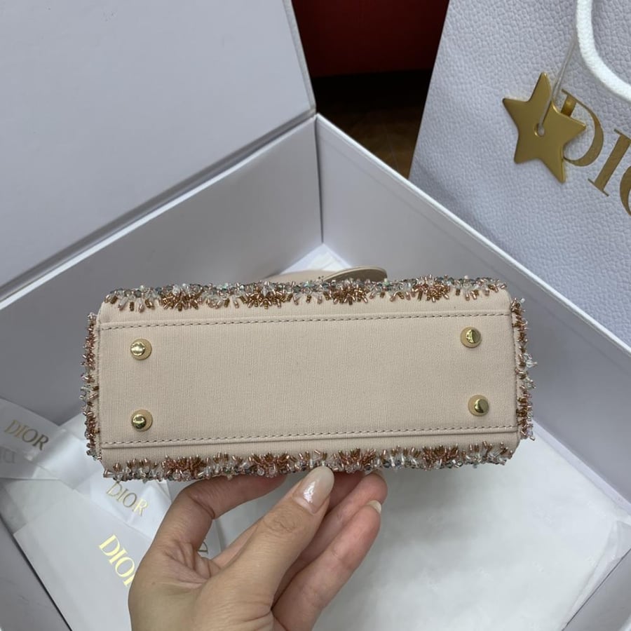 Dior Lady Dior Embellished Bag