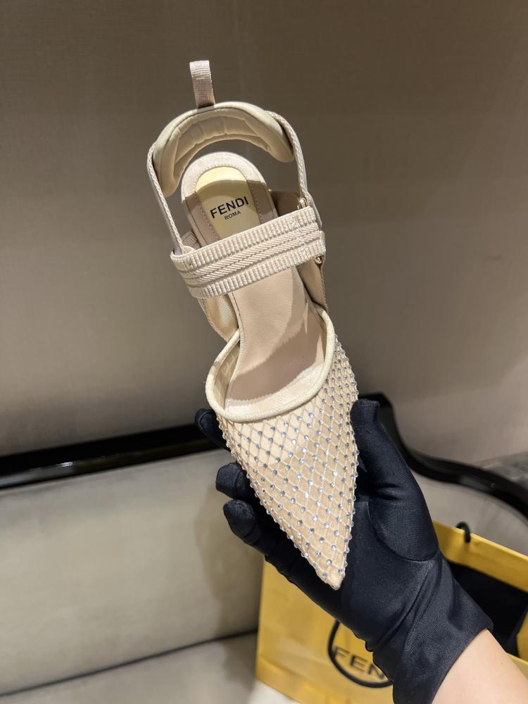 Fendi Colibrì slingback