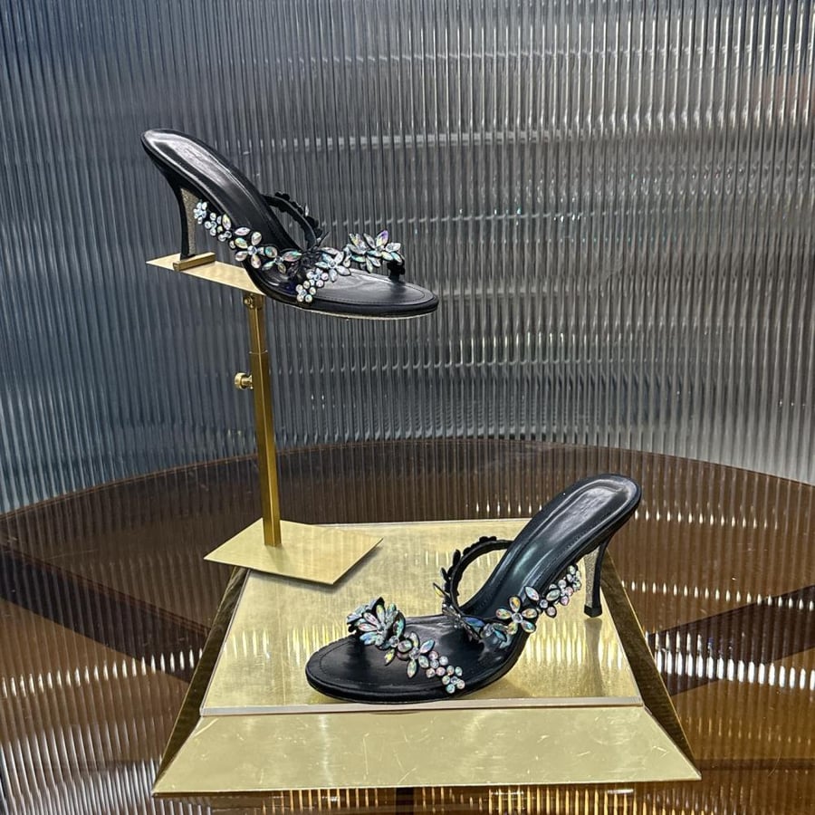 Rene Caovilla stiletto sandals / صندل رينيه كافوفيلا