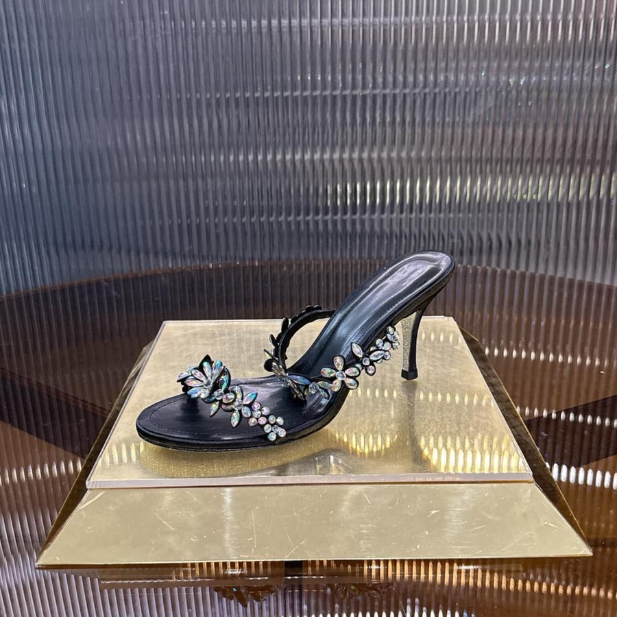 Rene Caovilla stiletto sandals / صندل رينيه كافوفيلا