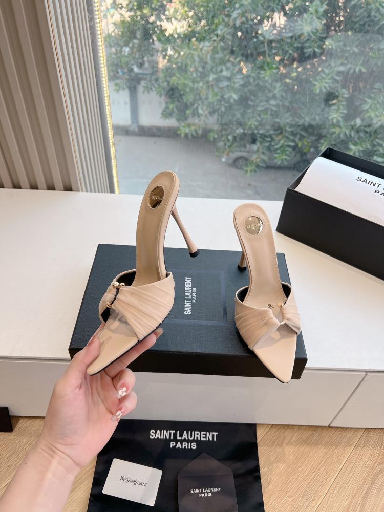 YSL Clou Mule Sandal
