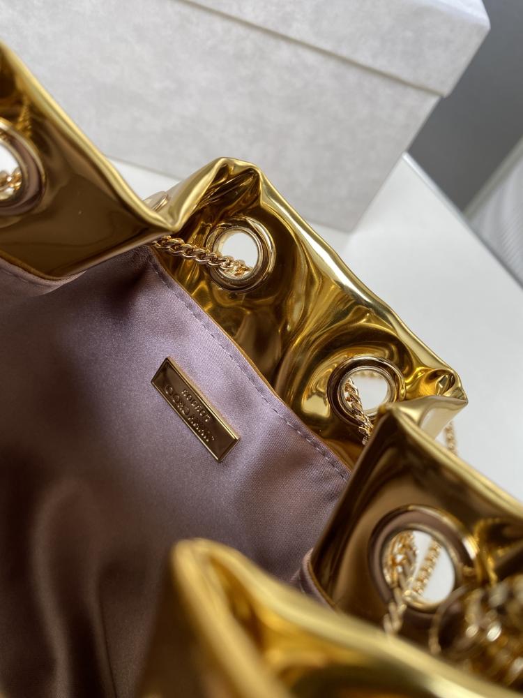 Jimmy Choo Bon Bon Patent Leather Bucket Bag