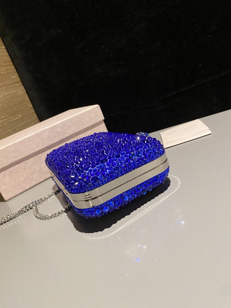 Jimmy Choo Cloud Crystal Clutch / حقيبة يد جيمي تشو كلاود كريستال