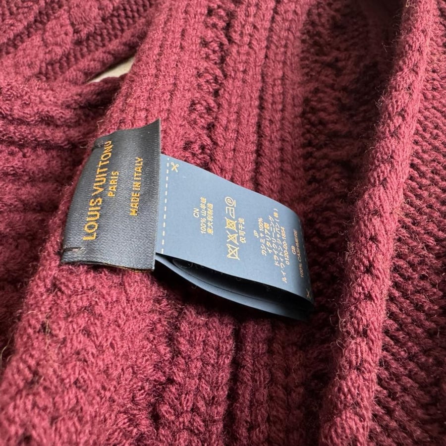 Louis Vuitton Knitted Scarf