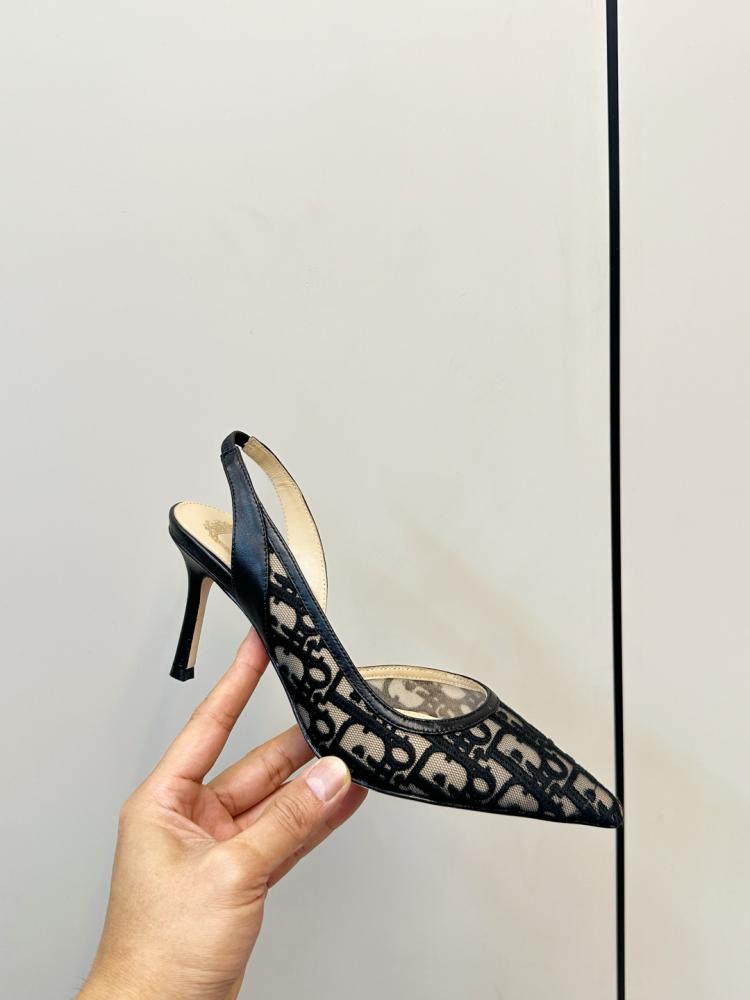 Dior Adiorable slingback pumps 8.5cm / كعب ديور أديورابل
