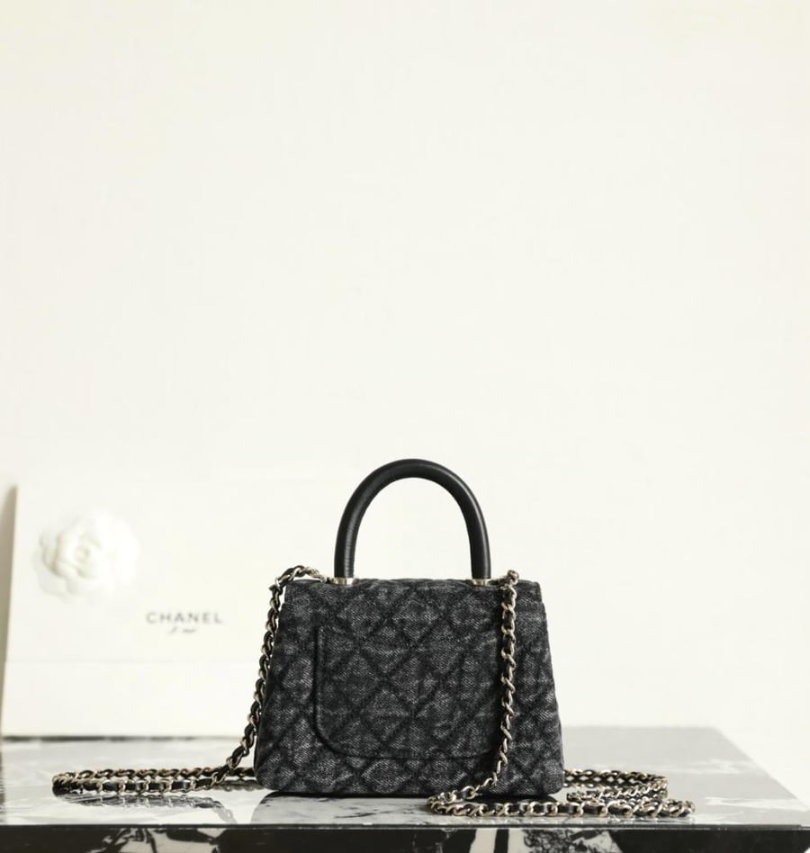 Chanel Nano Coco Top Handle Flap bag / حقيبة شانيل نانو كوكو