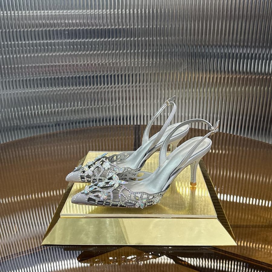 René Caovilla Cinderella 80 slingback