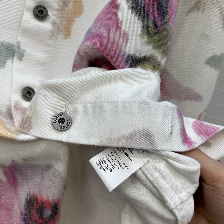 Loewe Watercolor Floral Overshirt