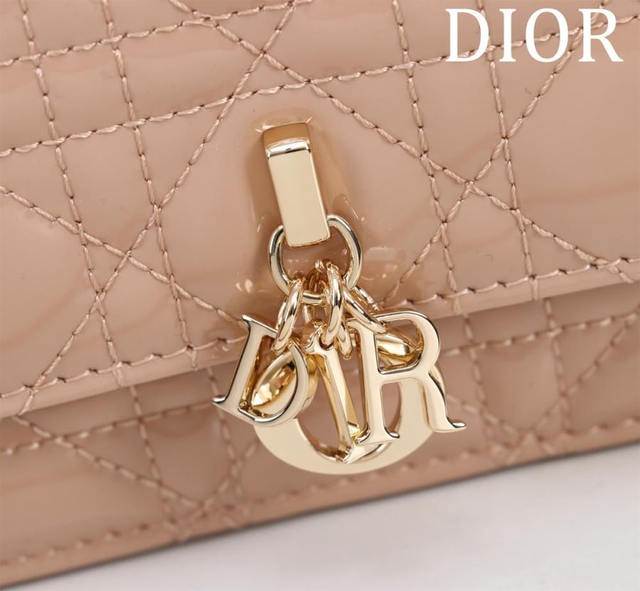 LADY DIOR TOP HANDLE CLUTCH
