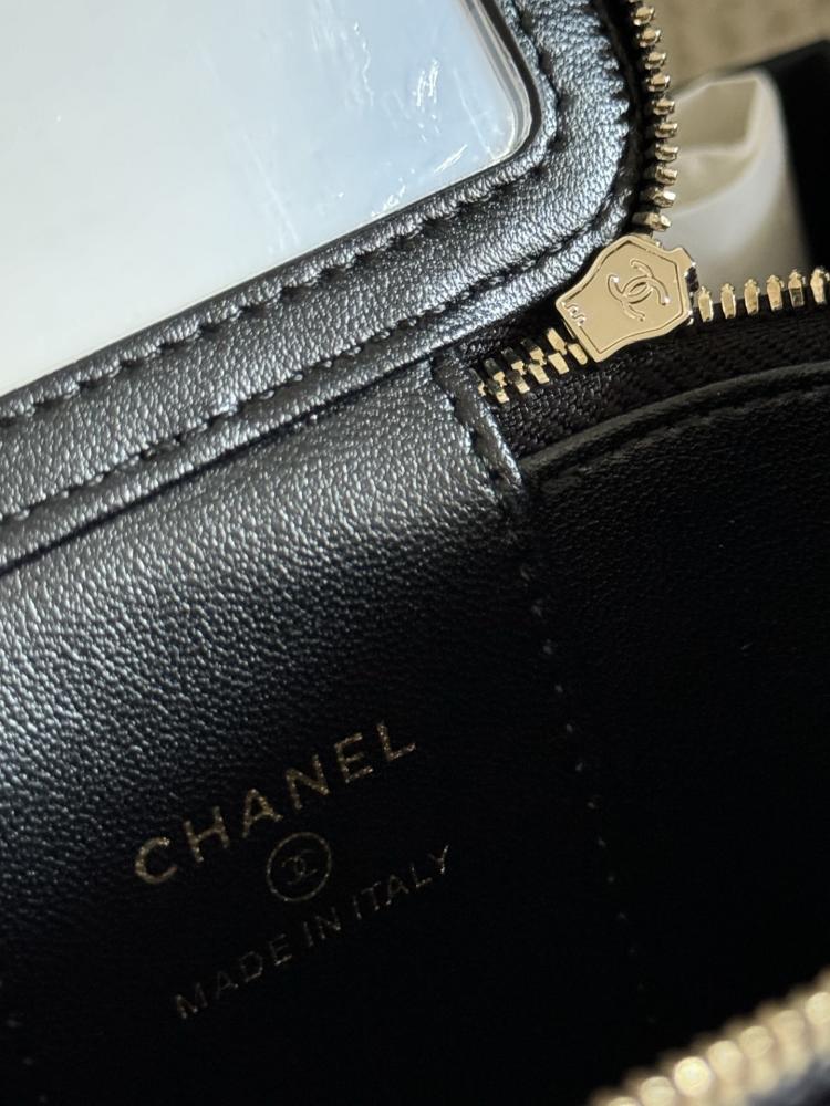 Chanel Vanity Case Mini Bag – Black Lambskin