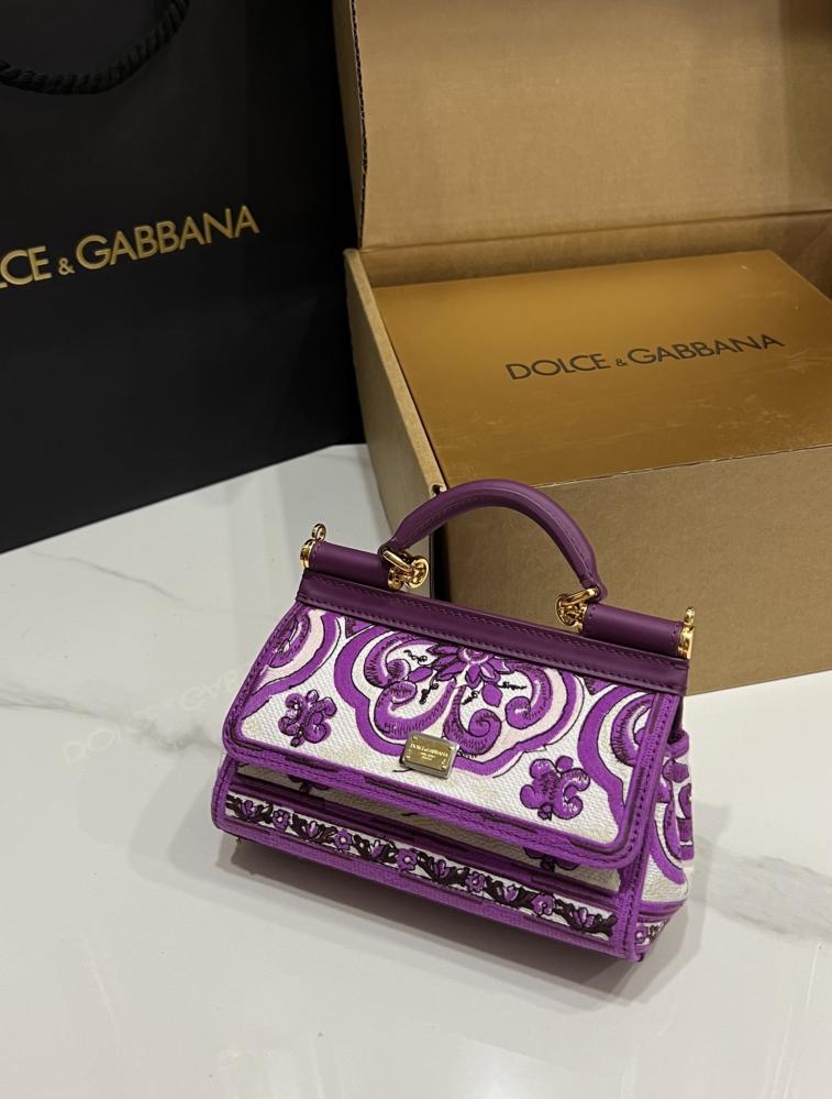 Dolce & Gabbana Sicily handbag - حقيبة دولتشي آند غابانا سيسلي