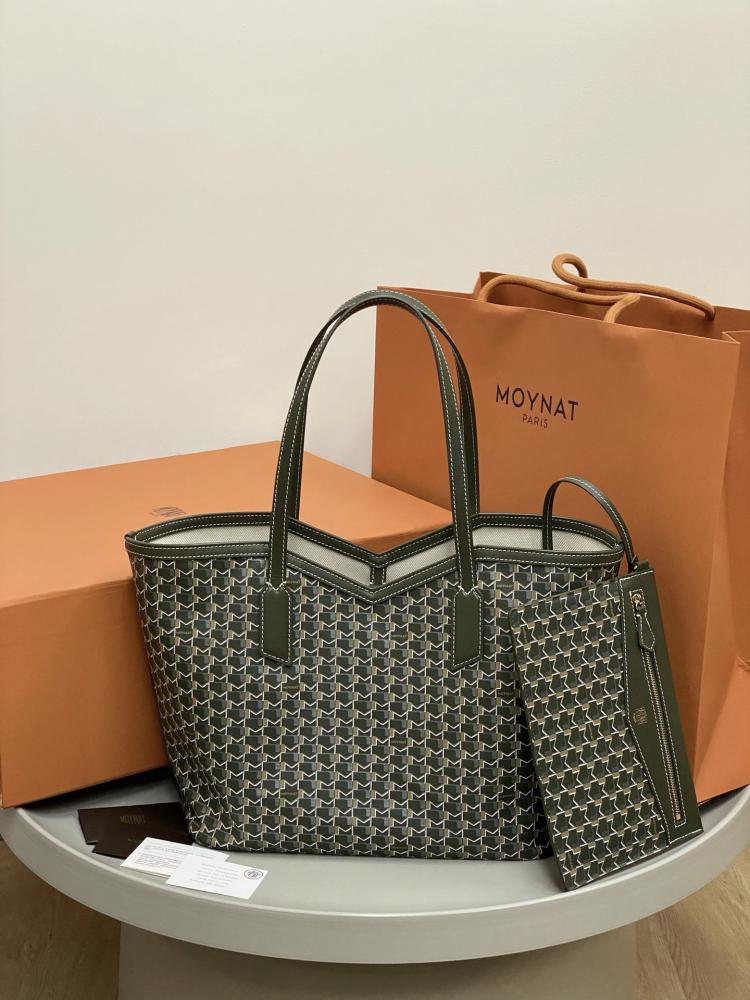 Moynat Calfskin M Tote PM / حقيبة موينات الجلدية متوسطة الحجم