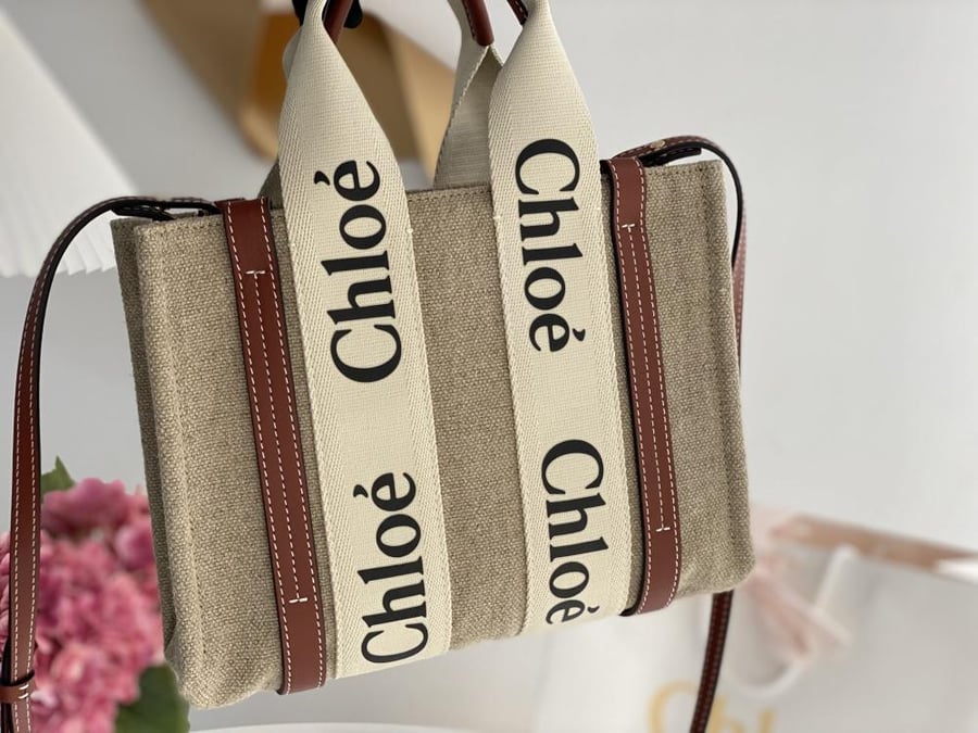 Chloe woody tote 26.5cm