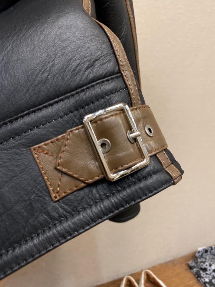 Loewe leather coat