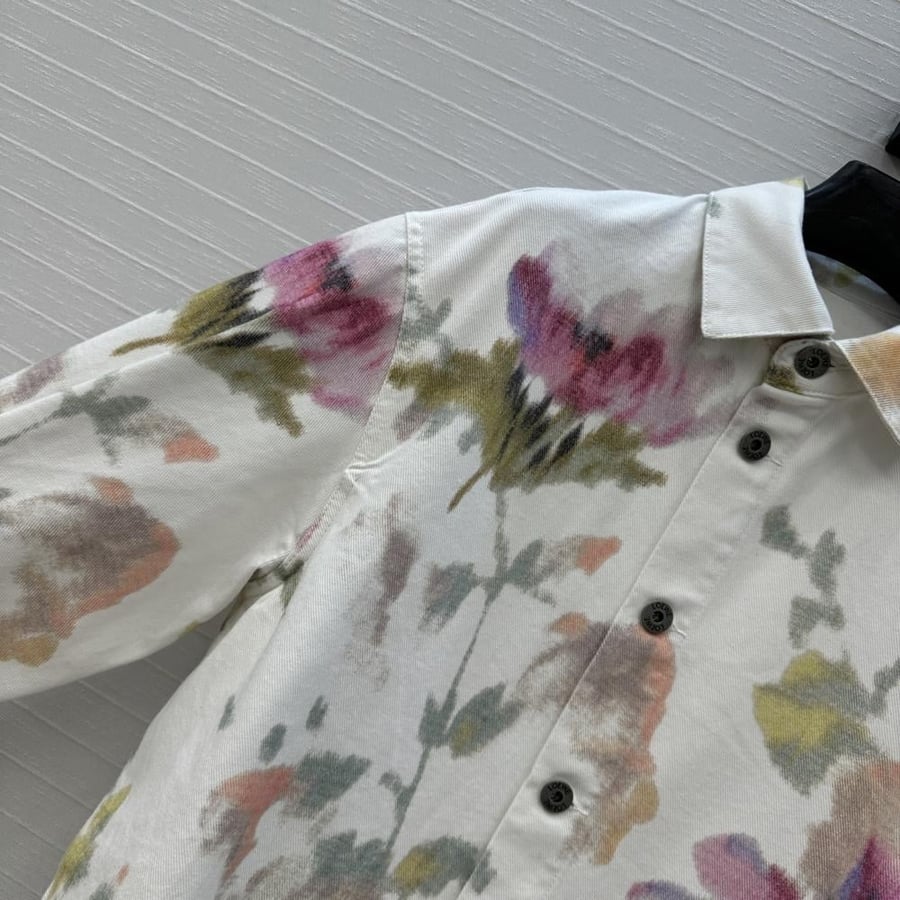 Loewe Watercolor Floral Overshirt