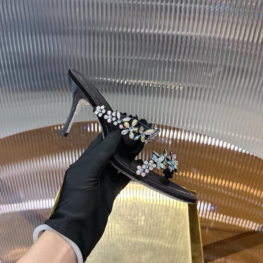 Rene Caovilla stiletto sandals / صندل رينيه كافوفيلا