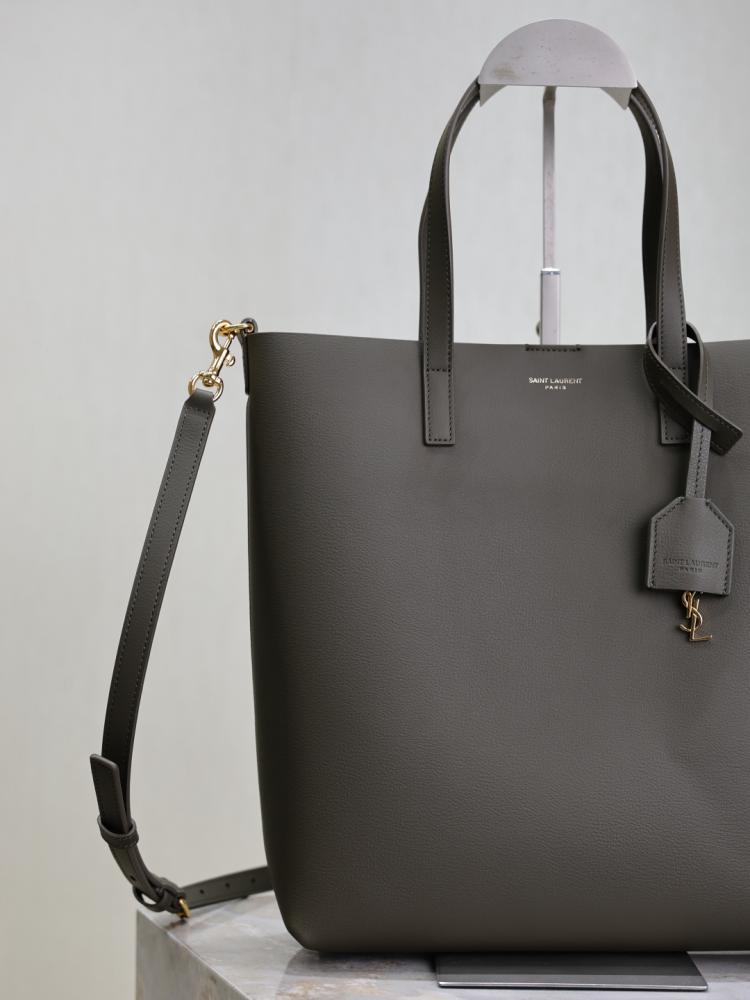 Saint Laurent Leather Tote Bag