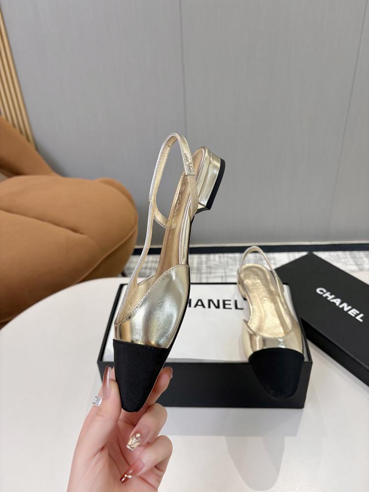 Chanel Slingback Flats