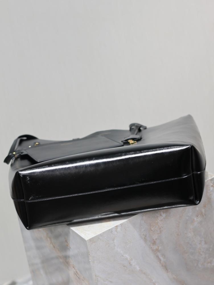 Saint Laurent Leather Tote Bag