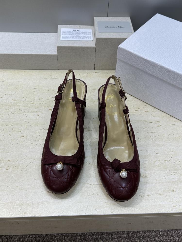 Dior Ballet Slingback Pumps