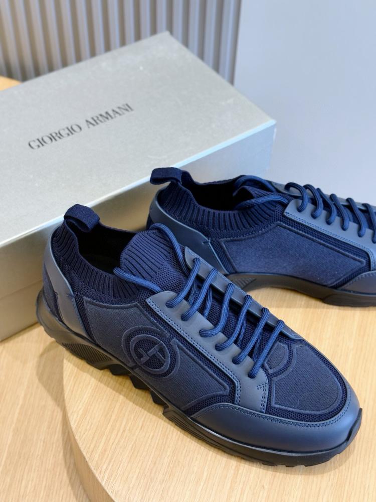 Armani Navy Sneakers