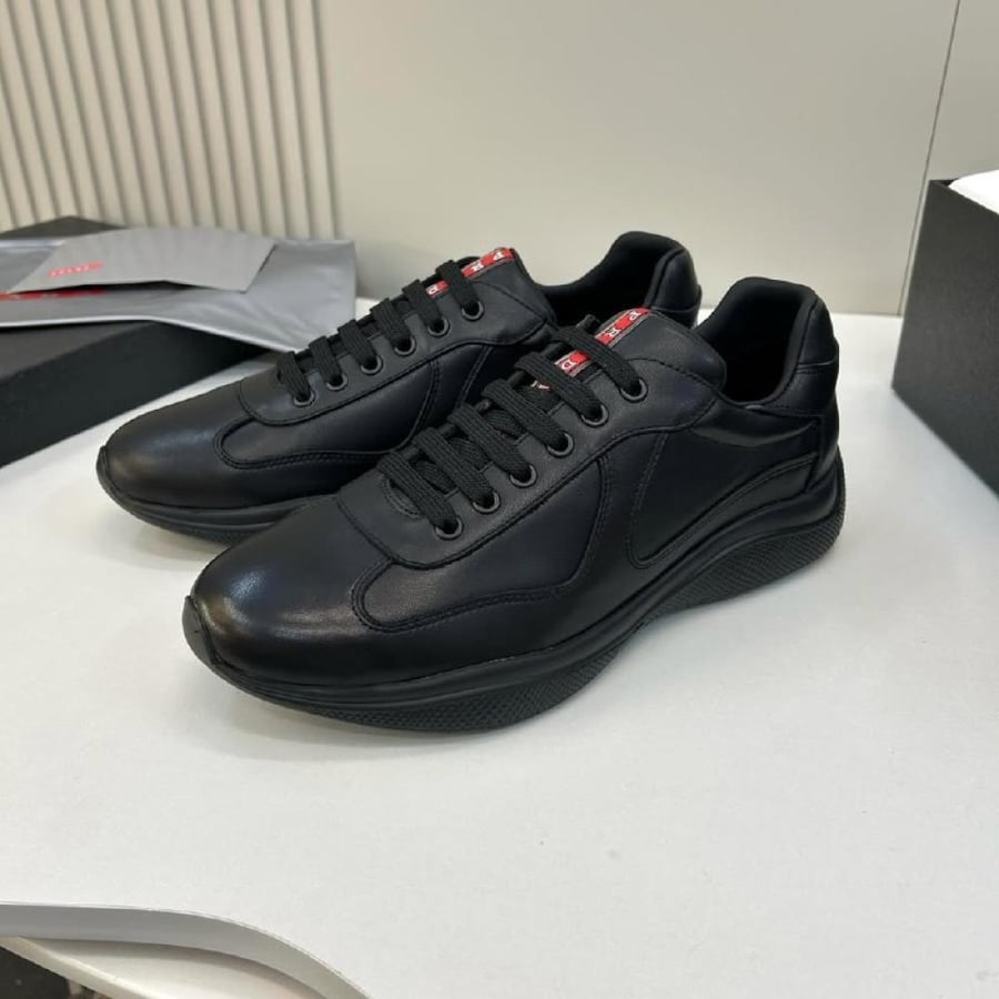 Prada Leather Sneakers