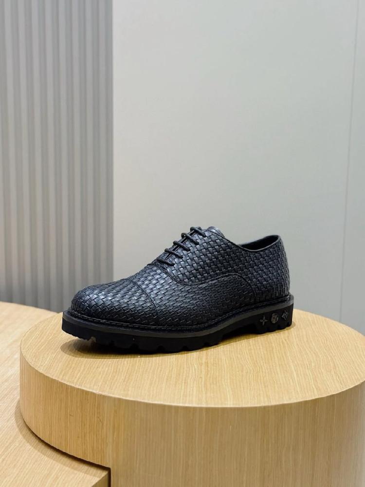 Louis Vuitton Woven Leather Sneakers