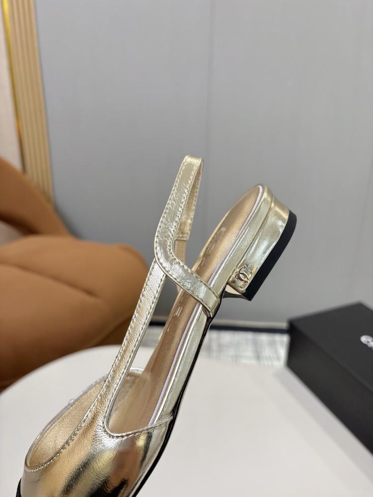 Chanel Slingback Flats