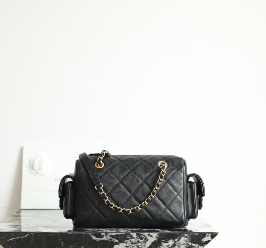 Chanel bowling bag