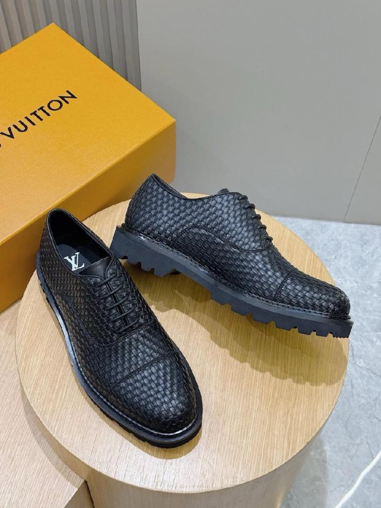 Louis Vuitton Woven Leather Sneakers