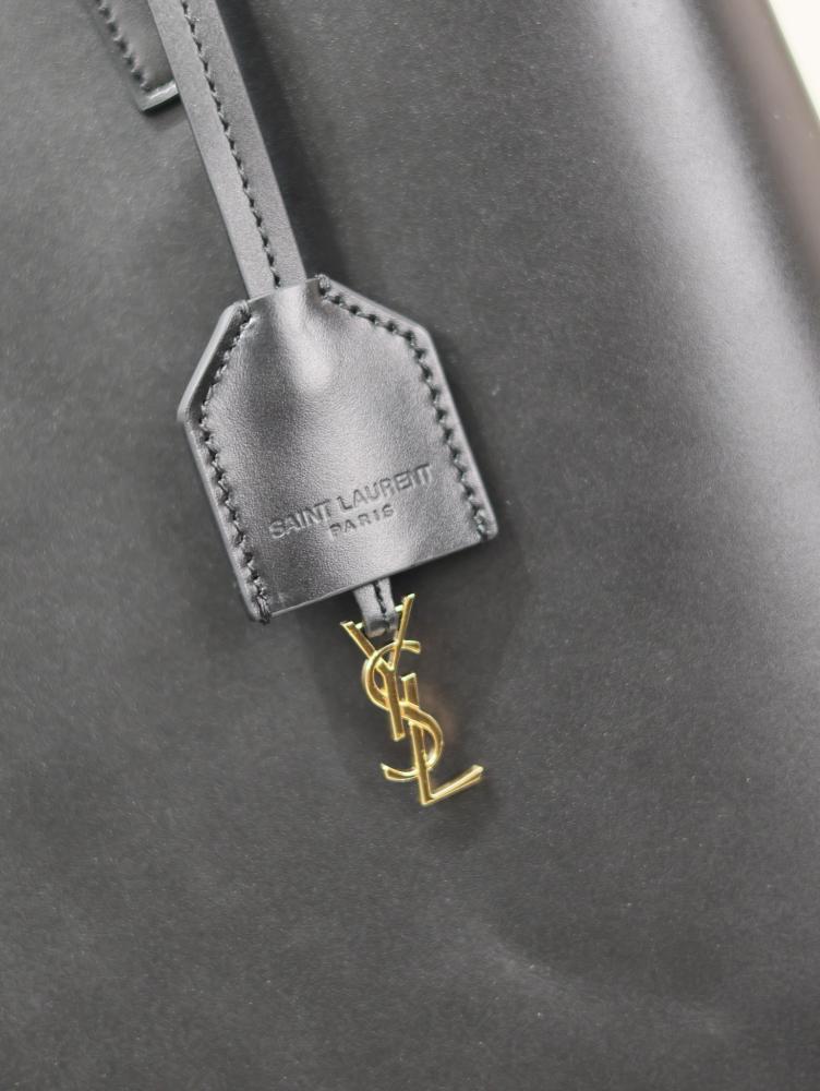 Saint Laurent Leather Tote Bag