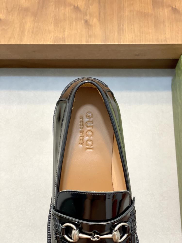 Gucci Leather Loafers