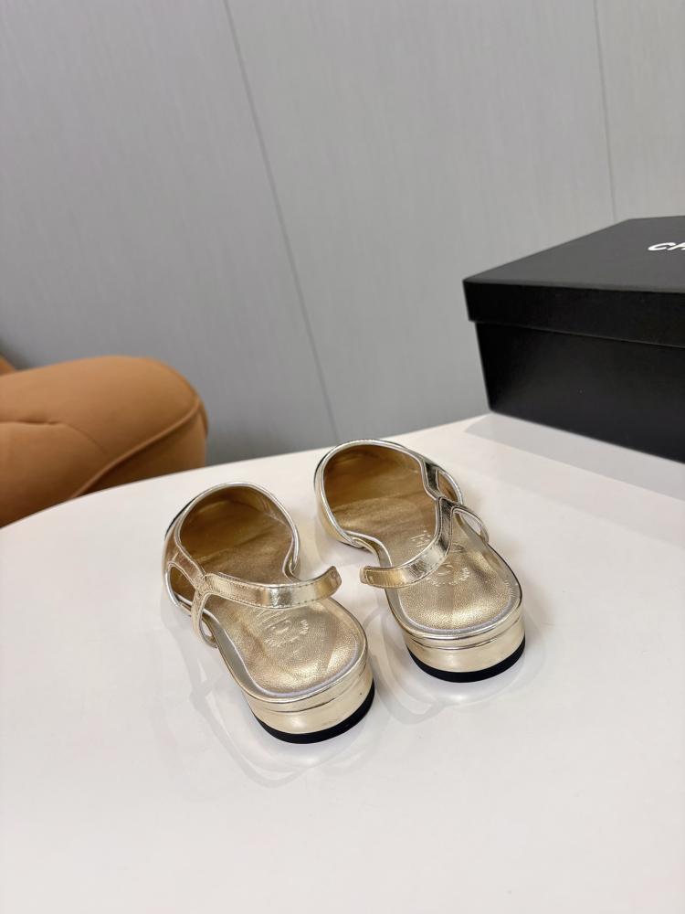 Chanel Slingback Flats