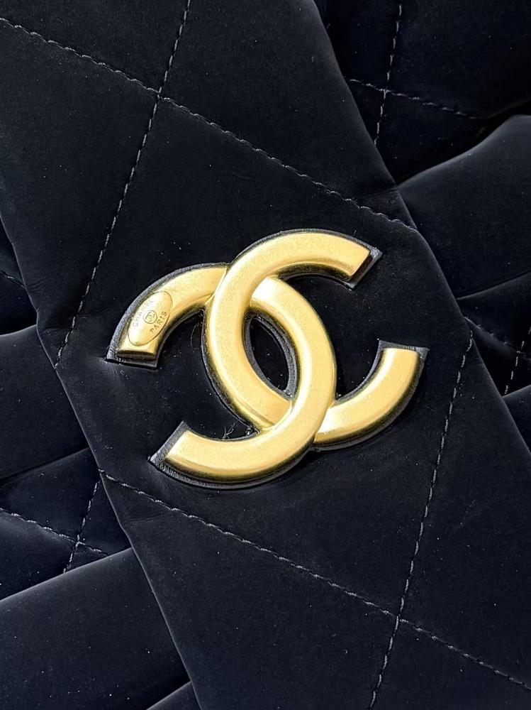 Chanel Bow-Shaped Nylon Shoulder Bag