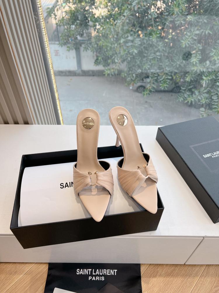 YSL Clou Mule Sandal