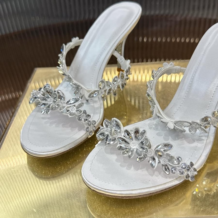 Rene Caovilla stiletto sandals / صندل رينيه كافوفيلا