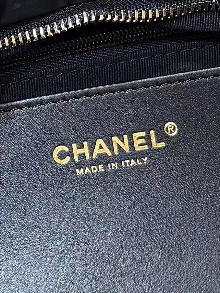 Chanel Bow-Shaped Nylon Shoulder Bag