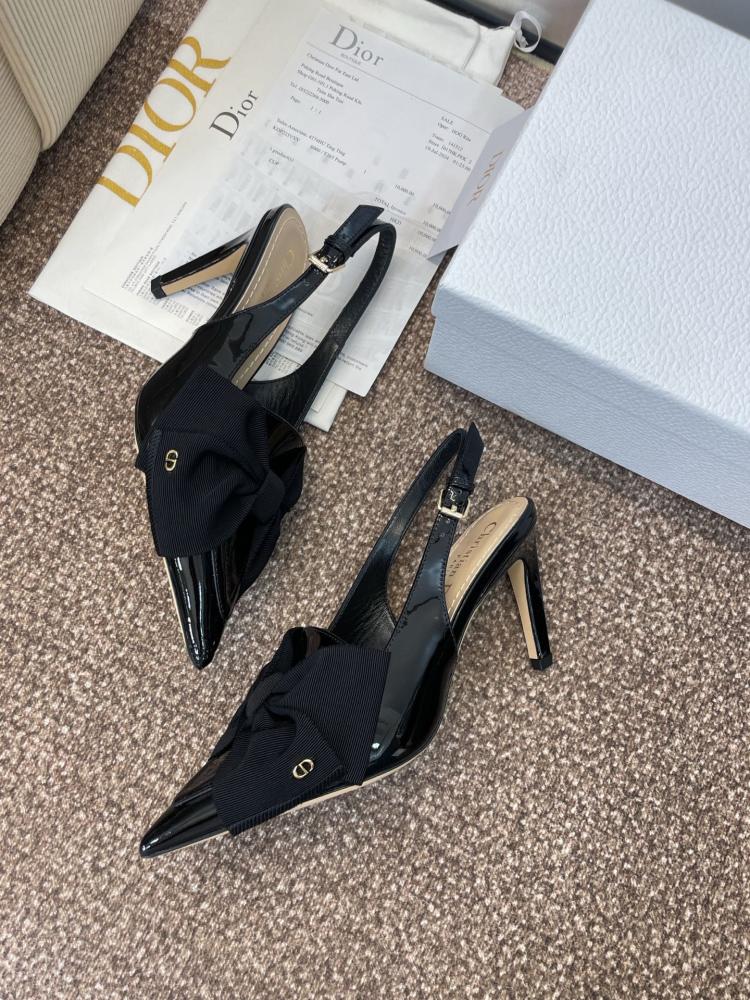 Christian Dior Diorissimo slingback / حذاء كريستيان ديور ديوريسيمو
